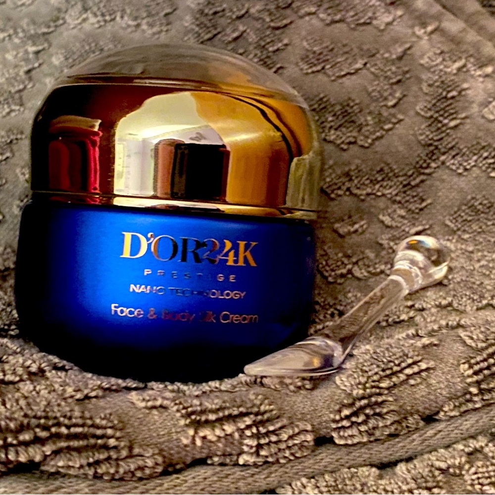 D’OR 24K Prestige Nanotechnology Face & Body Silk Cream NEW WITHOUT BOX